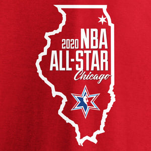 2020 Nba All-Star Game Highlight Dunk T-Shirt - Red NBA Guys Tee