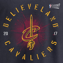 Load image into Gallery viewer, Cleveland Cavaliers 2017 Eastern Conference Finals Bound Buzzer T-Shirt - Navy NBA Guys Tee
