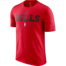 Load image into Gallery viewer, Chicago Bulls Practice Legend Performance T-Shirt - Red NBA Guys Tee
