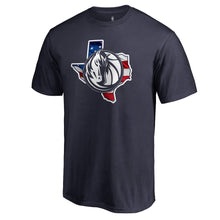 Load image into Gallery viewer, Dallas Mavericks Banner State T-Shirt - Navy NBA Guys Tee
