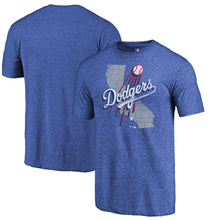 Load image into Gallery viewer, Los Angeles Dodgers Hometown Collection La County T-Shirt - Royal MLB Guys Tee
