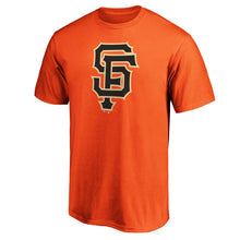 Load image into Gallery viewer, San Francisco Giants Official Logo T-Shirt - Orange MLB Guys Tee
