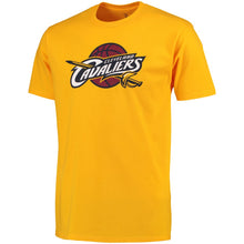 Load image into Gallery viewer, Cleveland Cavaliers Primary Logo T-Shirt - Gold NBA Guys Tee
