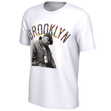 Load image into Gallery viewer, Brooklyn Nets Biggie Graphic T-Shirt - White NBA Guys Tee
