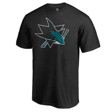 Load image into Gallery viewer, San Jose Sharks Team Alternate T-Shirt - Black NHL Guys Tee
