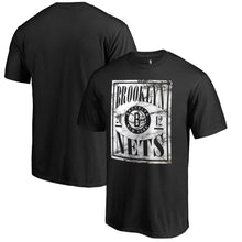 Load image into Gallery viewer, Brooklyn Nets Black Court Vision T-Shirt NBA Guys Tee
