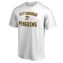 Load image into Gallery viewer, Pittsburgh Penguins Victory Arch T-Shirt - White NHL Guys Tee
