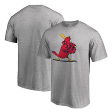 Load image into Gallery viewer, St. Louis Cardinals Cooperstown Forbes T-Shirt - Heathered Gray MLB Guys Tee
