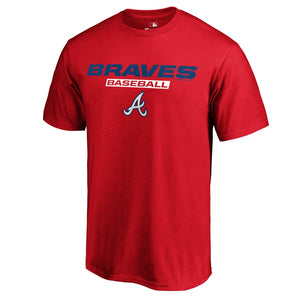 Atlanta Braves Just Like That T-Shirt - Red MLB Guys Tee