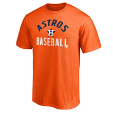 Load image into Gallery viewer, Houston Astros Team Pride T-Shirt - Orange MLB Guys Tee
