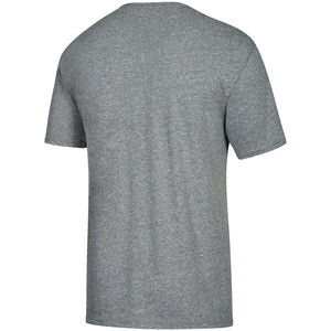 Philadelphia Flyers Adidas Heritage Logo Series Tri-Blend T-Shirt - Heathered Gray NHL Guys Tee