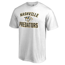 Load image into Gallery viewer, Nashville Predators Victory Arch T-Shirt - White NHL Guys Tee
