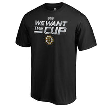 Load image into Gallery viewer, Boston Bruins 2019 Stanley Cup Final Bound Full Strength T-Shirt - Black NHL Guys Tee
