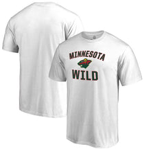 Load image into Gallery viewer, Minnesota Wild Victory Arch T-Shirt - White NHL Guys Tee
