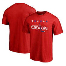 Load image into Gallery viewer, Washington Capitals Team Alternate T-Shirt - Red NHL Guys Tee
