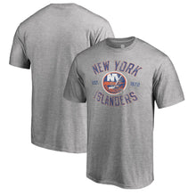 Load image into Gallery viewer, New York Islanders Heritage T-Shirt - Ash NHL Guys Tee
