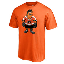 Load image into Gallery viewer, Philadelphia Flyers Gritty T-Shirt - Orange NHL Guys Tee
