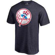 Load image into Gallery viewer, New York Yankees Cooperstown Collection Forbes T-Shirt - Navy MLB Guys Tee

