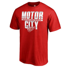 Load image into Gallery viewer, Detroit Red Wings Hometown Collection Local T-Shirt - Red NHL Guys Tee
