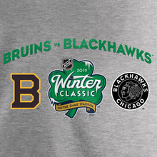 Load image into Gallery viewer, 2019 Winter Classic Matchup T-Shirt - Heather Gray NHL Guys Tee
