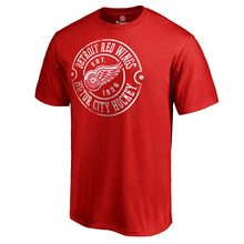 Load image into Gallery viewer, Detroit Red Wings Hometown Collection Detroit Muscle T-Shirt - Red NHL Guys Tee
