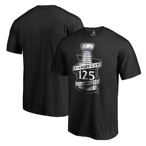 2020 Nhl Stanley Cup 125Th Anniversary T-Shirt - Black NHL Guys Tee