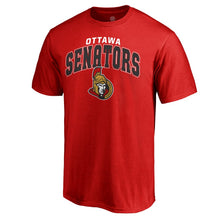 Load image into Gallery viewer, Ottawa Senators Steady T-Shirt - Red NHL Guys Tee
