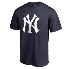 Load image into Gallery viewer, New York Yankees Primary Logo T-Shirt - Navy MLB Guys Tee

