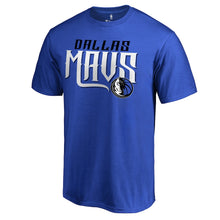 Load image into Gallery viewer, Dallas Mavericks Hometown Collection Mavs T-Shirt - Royal NBA Guys Tee
