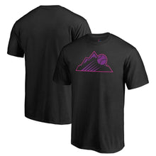 Load image into Gallery viewer, Colorado Rockies Majestic 2018 Players' Weekend T-Shirt - Black MLB Guys Tee
