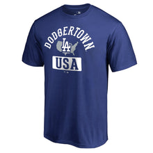 Load image into Gallery viewer, Los Angeles Dodgers Dodgertown Hometown Collection T-Shirt - Royal MLB Guys Tee

