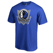 Load image into Gallery viewer, Dallas Mavericks Primary Logo T-Shirt - Blue NBA Guys Tee
