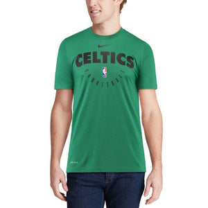 Boston Celtics Practice Legend Performance T-Shirt - Kelly Green NBA Guys Tee