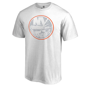 New York Islanders Whiteout T-Shirt - White NHL Guys Tee