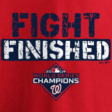 Load image into Gallery viewer, Washington Nationals Majestic 2019 World Series Champions Slogan T-Shirt - Red MLB Guys Tee
