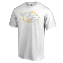 Load image into Gallery viewer, Nashville Predators White Out T-Shirt - White NHL Guys Tee
