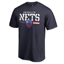 Load image into Gallery viewer, Brooklyn Nets Hoops For Troops T-Shirt - Navy NBA Guys Tee
