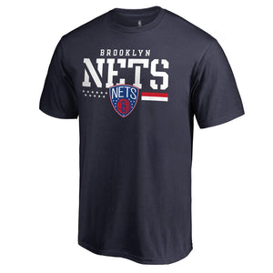 Brooklyn Nets Hoops For Troops T-Shirt - Navy NBA Guys Tee