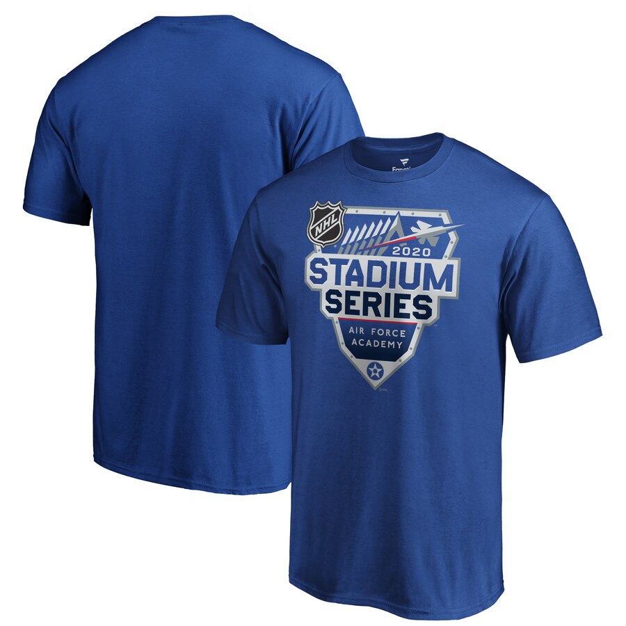 2020 Nhl Stadium Series Event Logo T-Shirt - Royal NHL Guys Tee