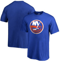 Load image into Gallery viewer, New York Islanders Primary Logo T-Shirt - Blue NHL Guys Tee

