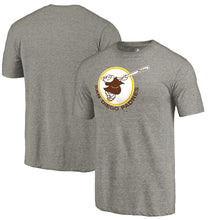 Load image into Gallery viewer, San Diego Padres Cooperstown Collection Forbes Tri-Blend T-Shirt - Ash MLB Guys Tee
