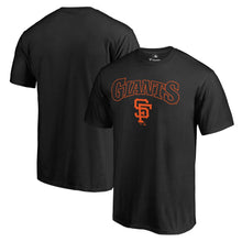 Load image into Gallery viewer, San Francisco Giants Cooperstown Collection Wahconah T-Shirt - Black MLB Guys Tee
