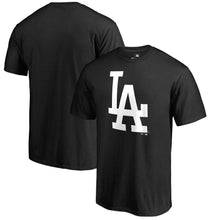Load image into Gallery viewer, Los Angeles Dodgers Primary Logo T-Shirt - Black MLB Guys Tee
