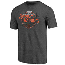 Load image into Gallery viewer, San Francisco Giants 2020 Mlb Spring Training Round Trip Tri-Blend T-Shirt - Charcoal MLB Guys Tee
