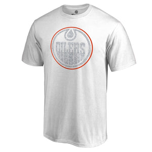 Edmonton Oilers White Out T-Shirt - White NHL Guys Tee