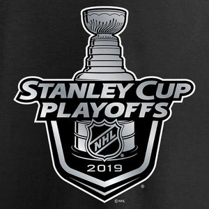 2019 Stanley Cup Playoffs Bound Big Skate T-Shirt - Black NHL Guys Tee