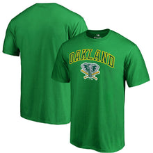 Load image into Gallery viewer, Oakland Athletics Cooperstown Collection Wahconah T-Shirt - Kelly Green MLB Guys Tee
