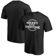 Load image into Gallery viewer, Nhl Hockey Is For Everyone T-Shirt - Black NHL Guys Tee
