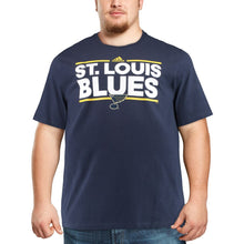 Load image into Gallery viewer, St. Louis Blues Adidas Dassler T-Shirt - Navy NHL Guys Tee
