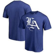 Load image into Gallery viewer, Los Angeles Dodgers Men's Hometown Collection La Times T-Shirt - Royal MLB Guys Tee
